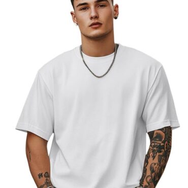 Men's Oversized Tshirt White