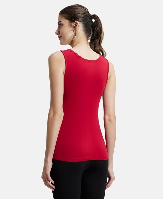 Women's Tank Top Red - Image 3