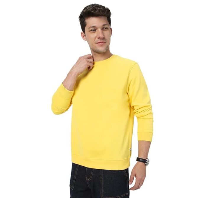 Men's Sweatshirt Yellow