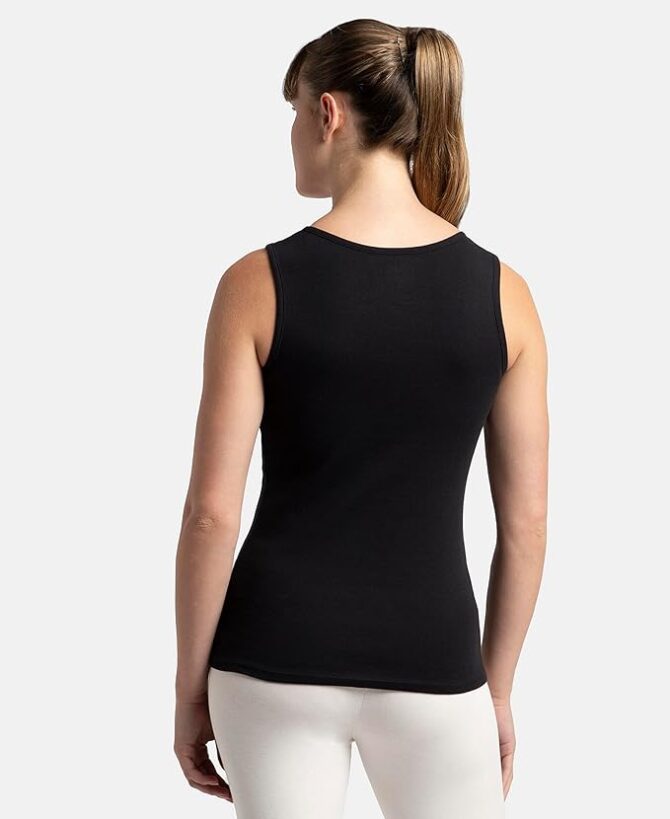 Women's Tank Top Black - Image 3