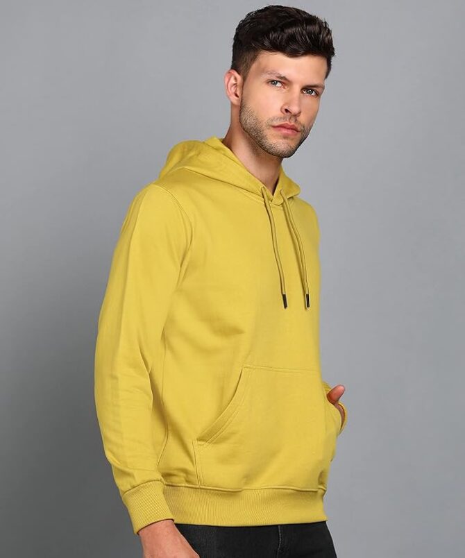 Hoodie Men's Yellow - Image 2