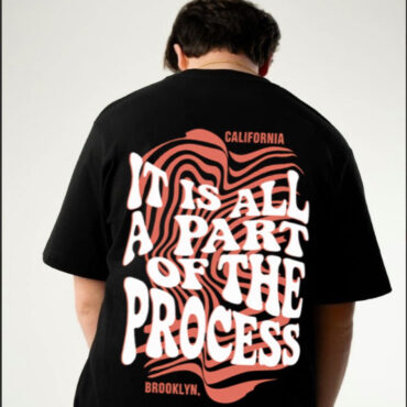 California -Men’s Oversized Tshirt Black