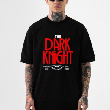 The Dark Knight -Men’s Oversized Tshirt Black