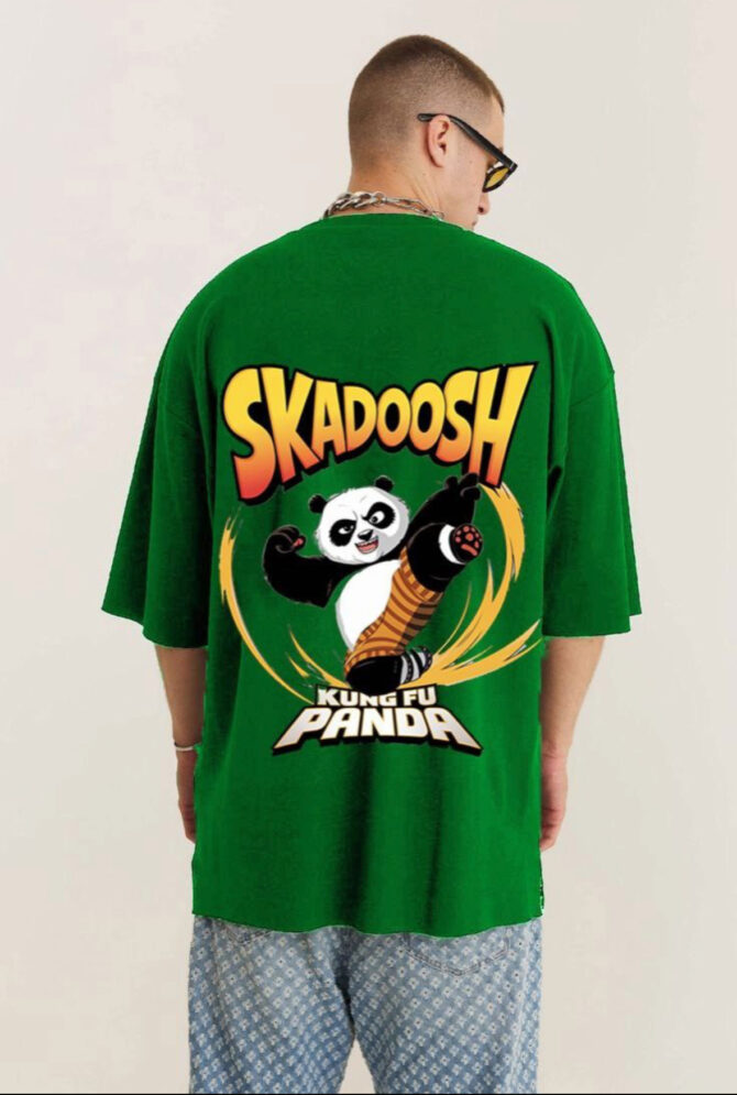 SKADOOSH Kungfu Panda – Men’s Oversized Tshirt