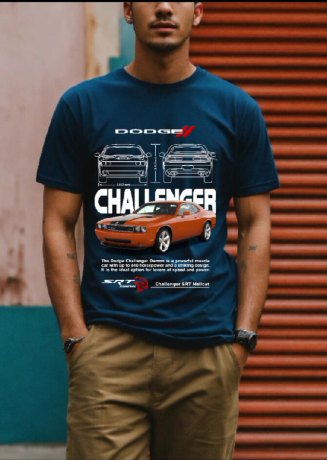 CHALLENGER– men’s Half-Sleeve T-shirt