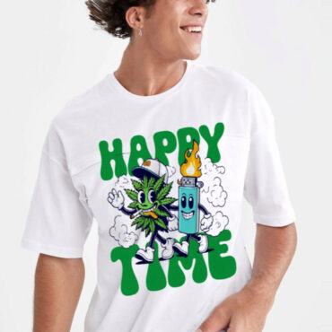 Happy  time– Men’s Oversized Tshirt