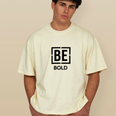 Be Bold– Men’s Oversized Tshirt