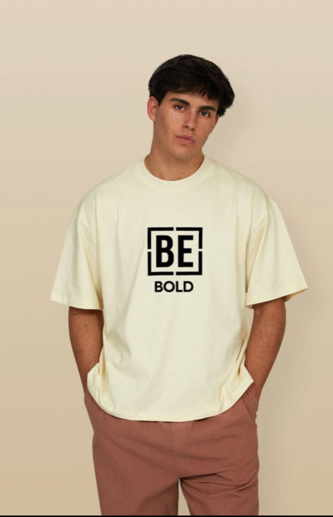 Be Bold– Men’s Oversized Tshirt