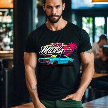 1969 Muscle– men’s Half-Sleeve T-shirt