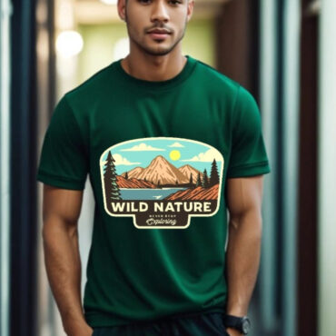Wild NATURE – Half-Sleeve T-shirt