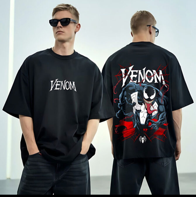 VENOM front and back – Oversized Tshirt