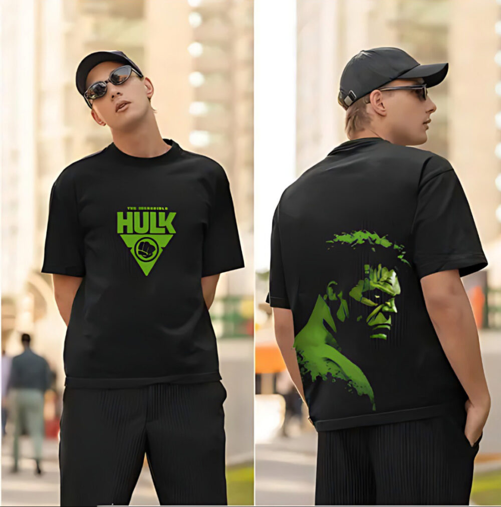 Incredible Hulk Split Rage Tee – Black Edition