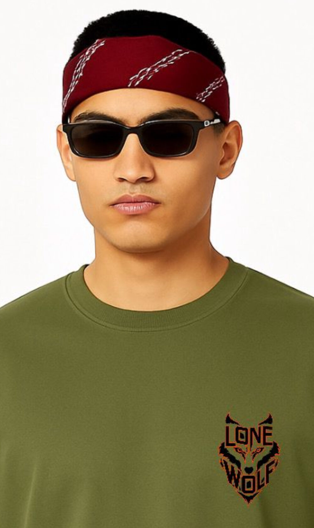 Lone Wolf Graphic Oversized T-Shirt - Image 4