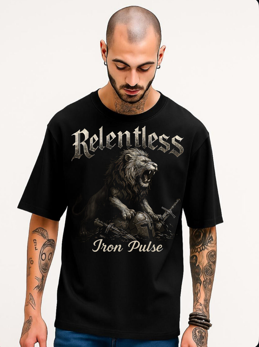 Premium Oversized T-Shirt | 260 GSM Heavyweight | 100% Cotton Bio-Wash | Streetwear Fit