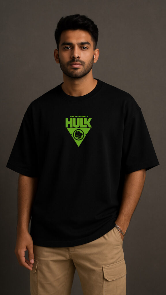 Hulk Oversized Graphic T-Shirt