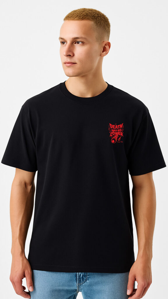 Death Has No Power Oversized Tee