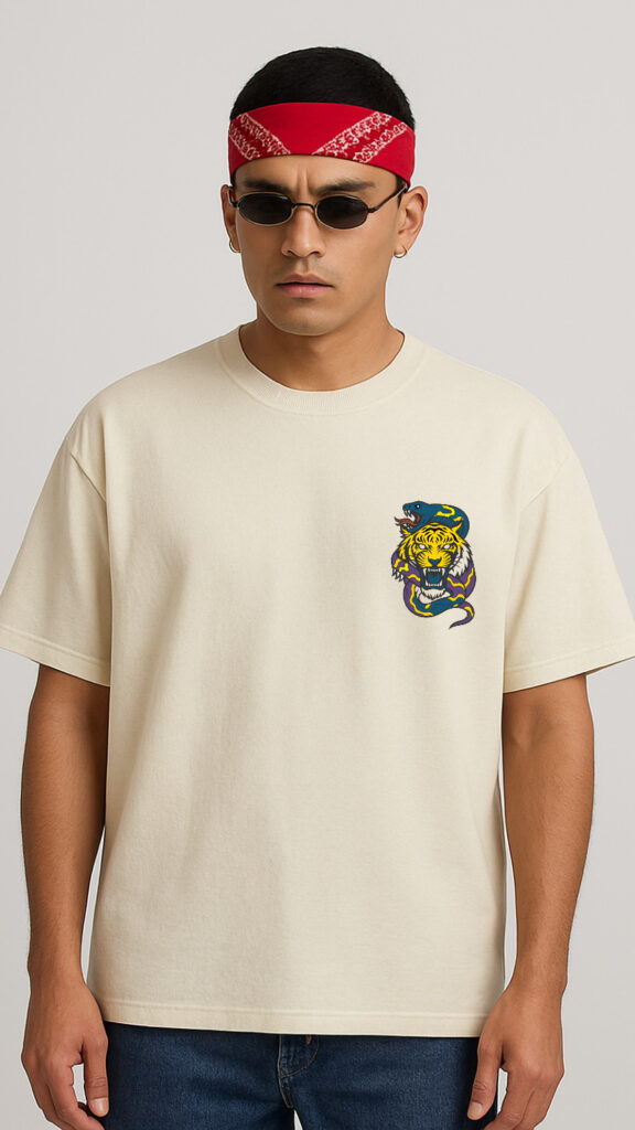 Viper Snake oversized Tee